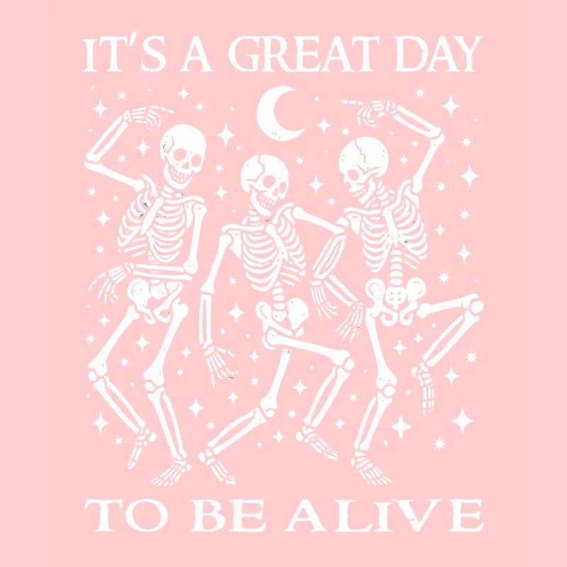 Funny Halloween Dancing Skeletons Sarcastic Pun