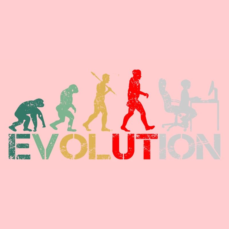 Computer Nerd Programmer Evolution funny