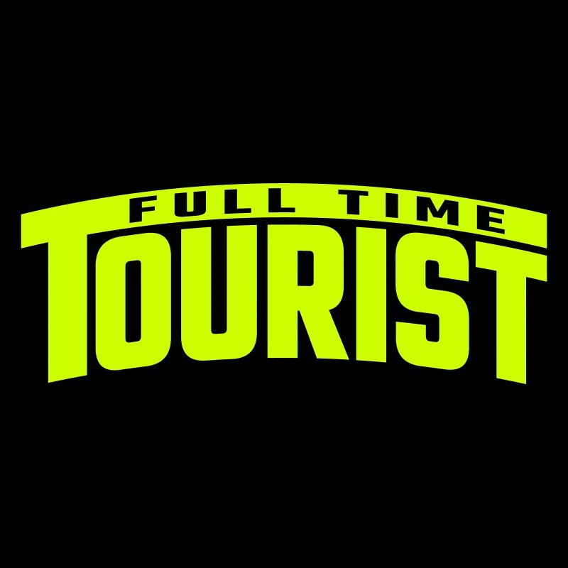 Full Time Tourist | Farbe änderbar