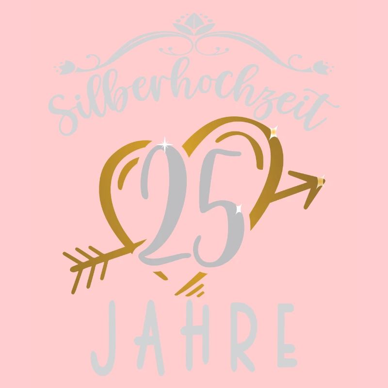 Traumpaar seit 25 Jahren Silberhochzeit Geschenk