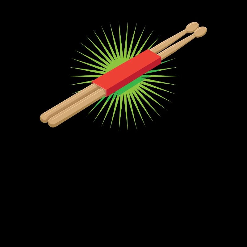 Batterie Drum Drumsticks Rétro Cadeau