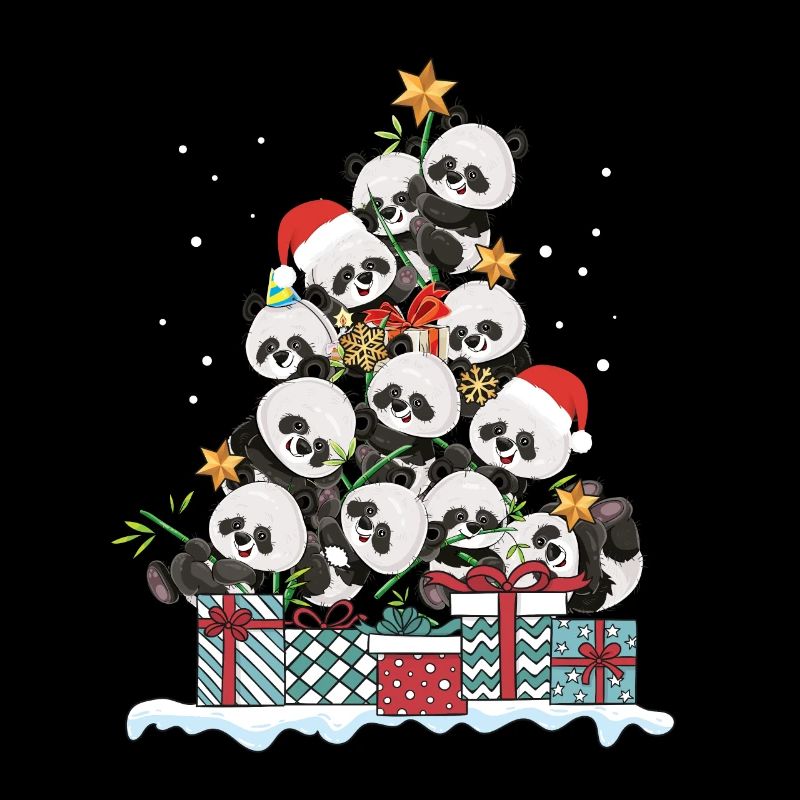Panda Panda Kawaii Christmas Gift