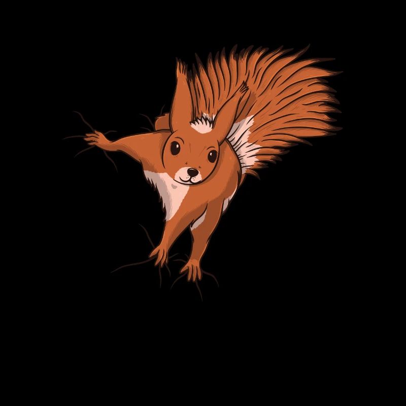 Ein Süßes Eichhörnchen