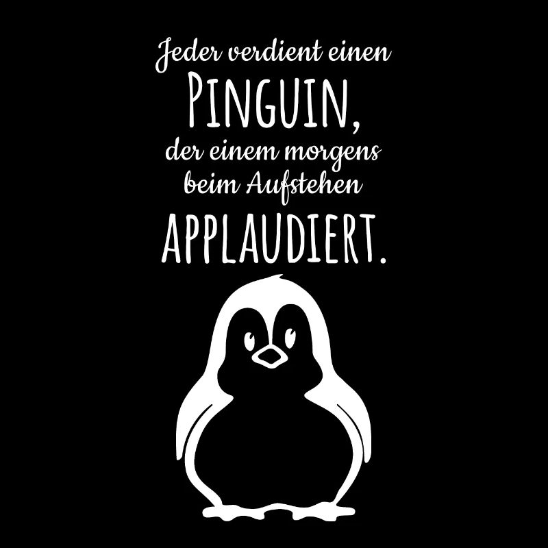 Pinguin Aufstehen Applaus suess Tier