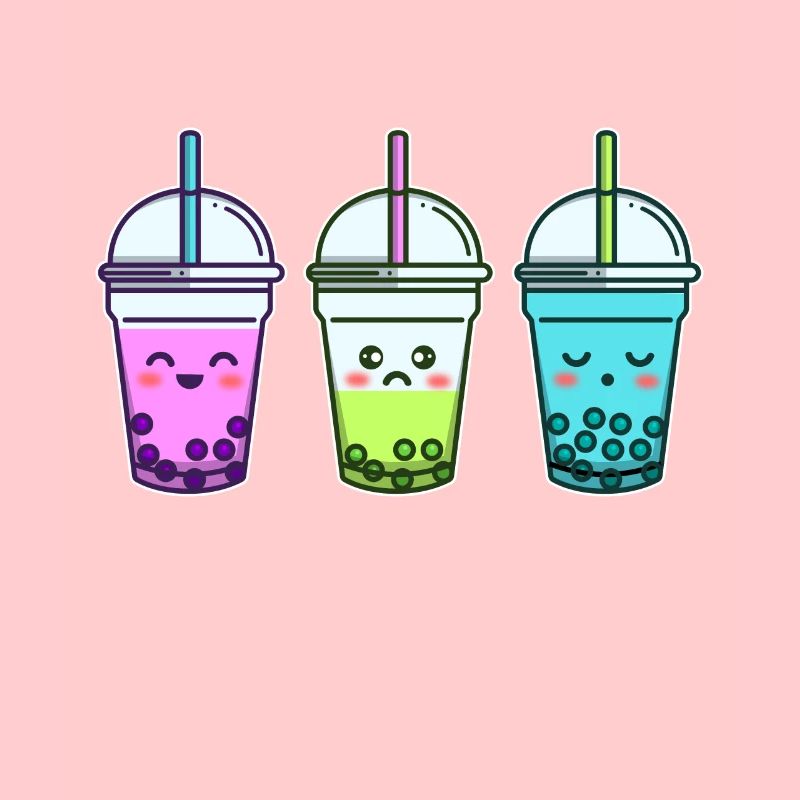 Bubbletea Bubble Tea Softdrink Sommer