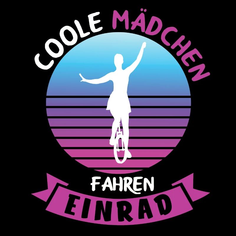 Einrad Unicycle Einradfahrerin Geschenkidee