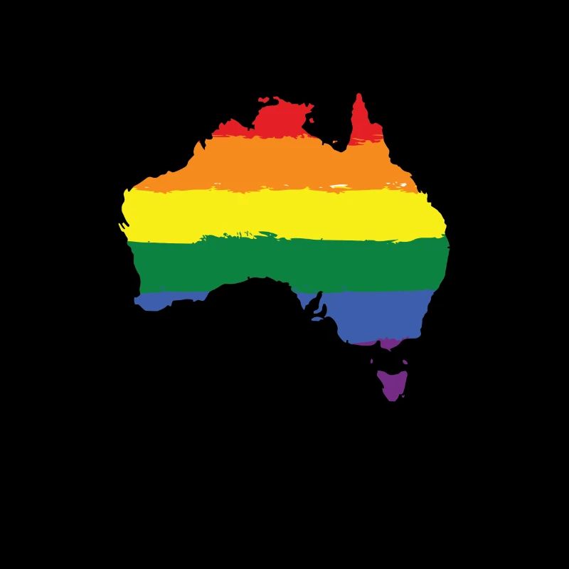 Australien bunt LGBT Farben