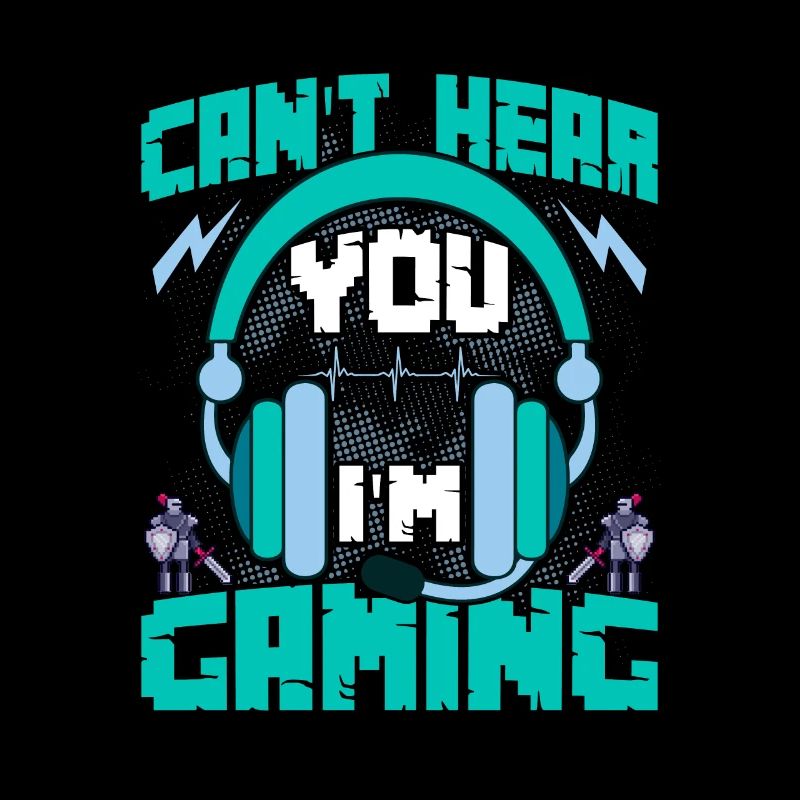 Citation de jeu Je ne peux pas vous entendre Im Gaming