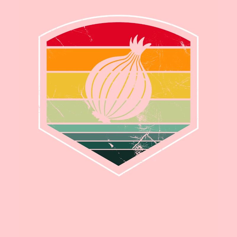 Onion Lover Retro Vegetables Vegan Gift idea