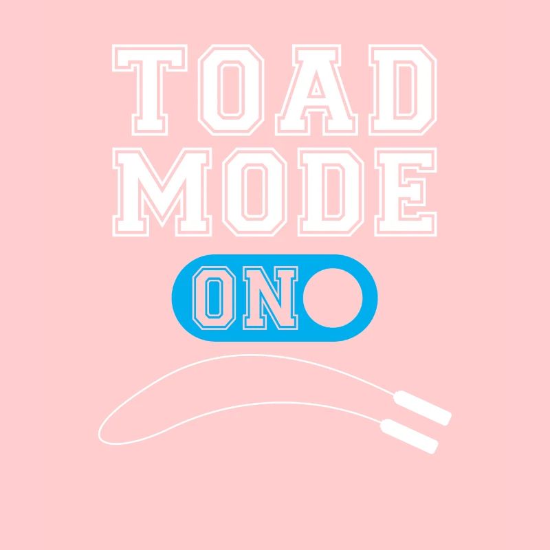 Toad mode for skipping rope Skipping rope training