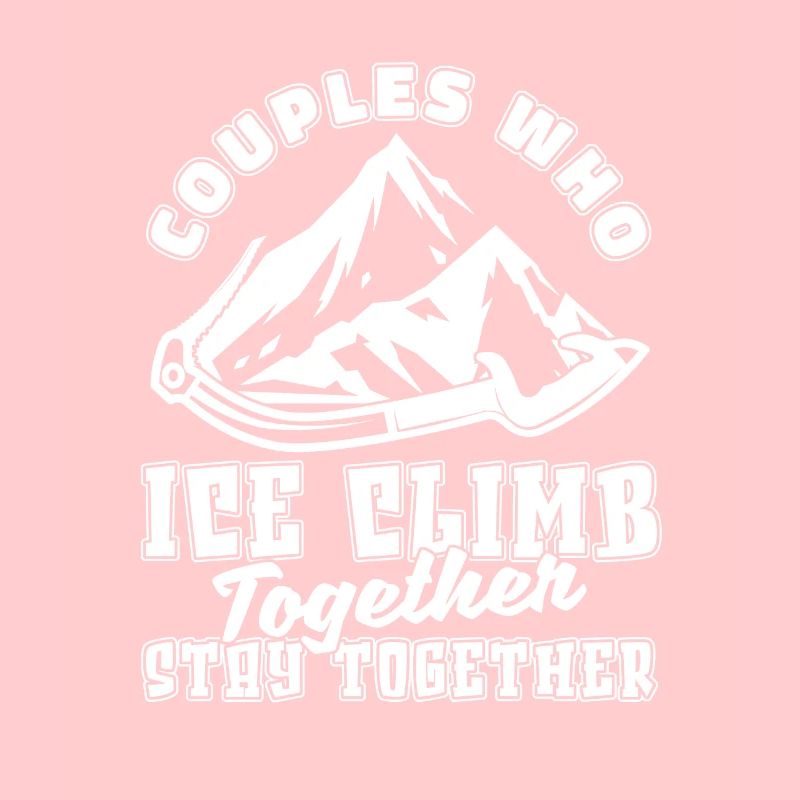 Eisklettern Paar