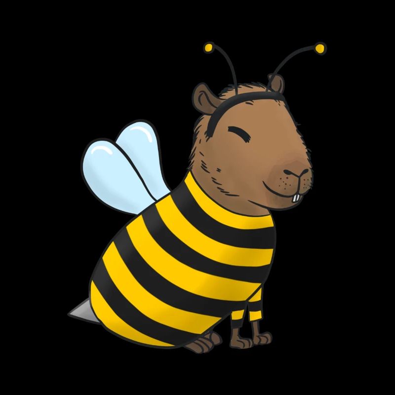 Capybara Bee Costume