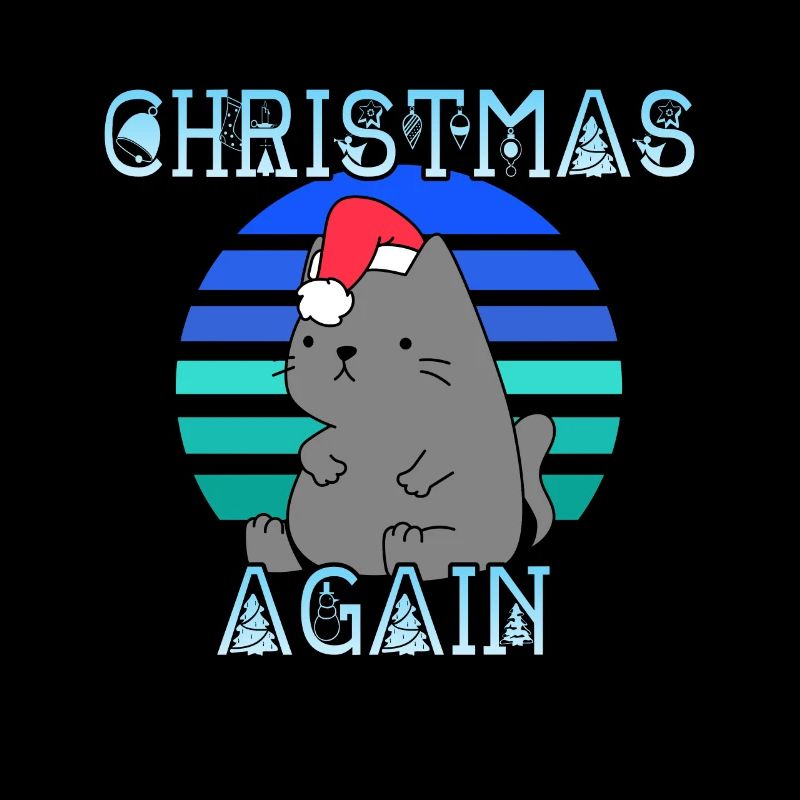 Noël à nouveau Chat de Noël