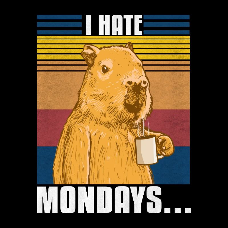 Capybara i hasse Montag