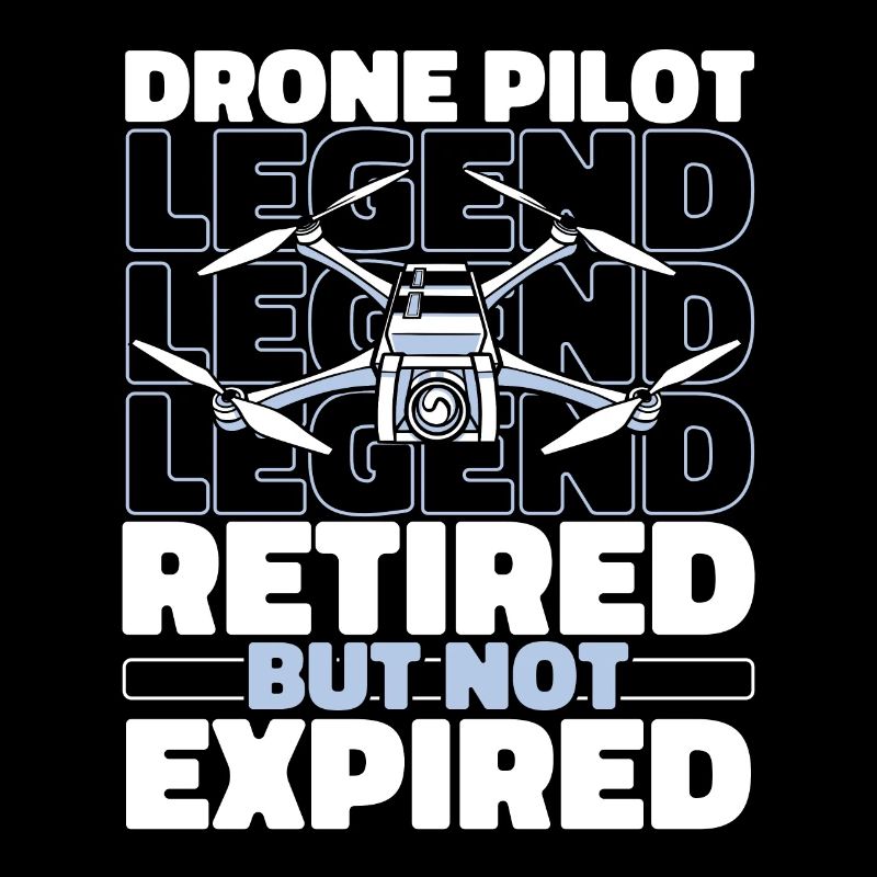 Drone Quadcopter retiré