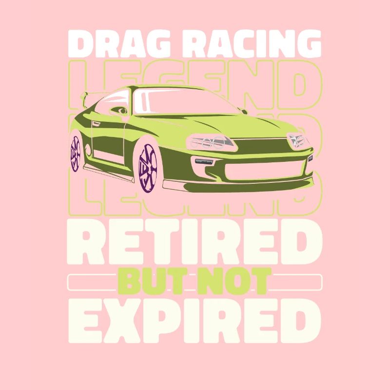 Course de dragsters à la retraite
