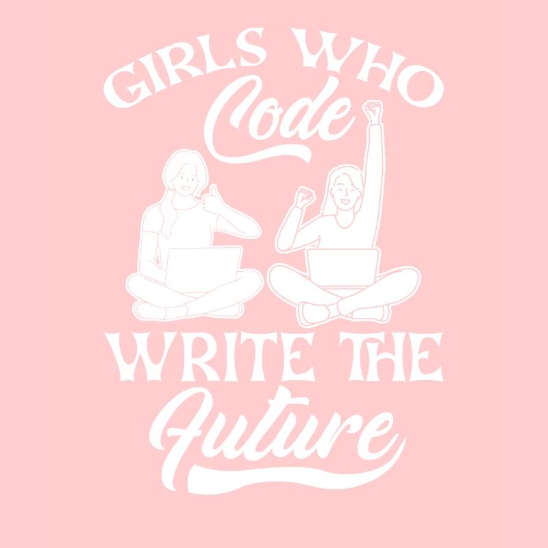 Développeur Coder Programmeur Girl