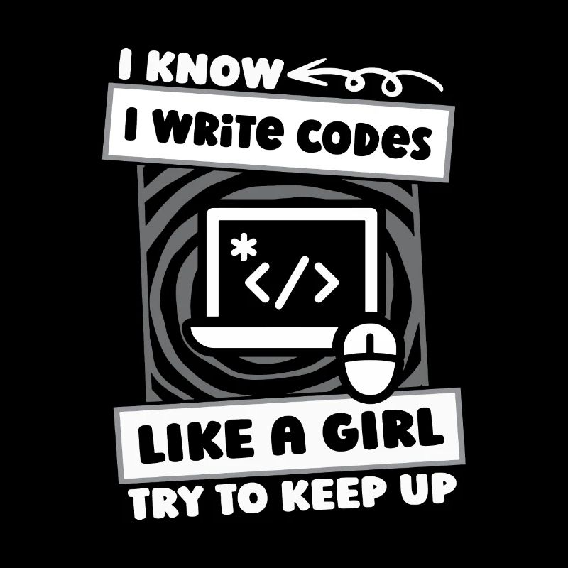 Developer Coder Programmer Girl