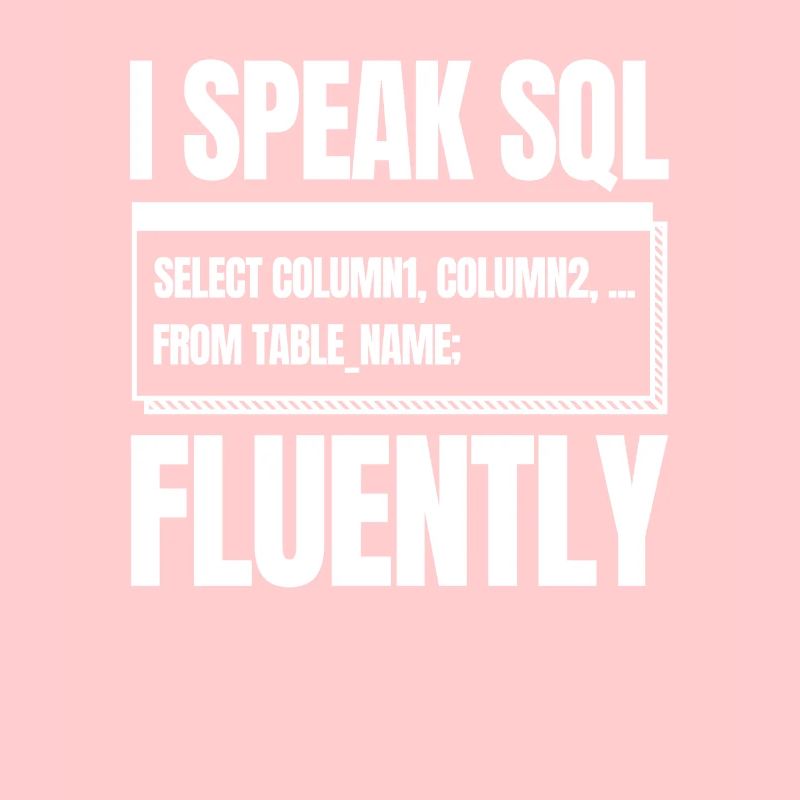Developer Coder Programmer Sql