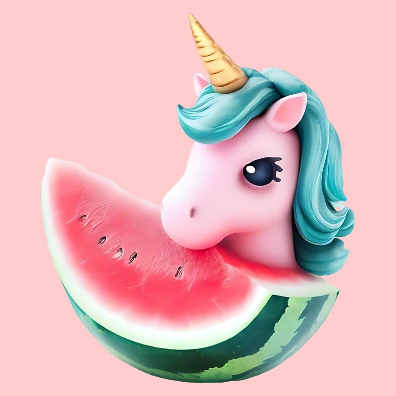 Licorne de pastèque