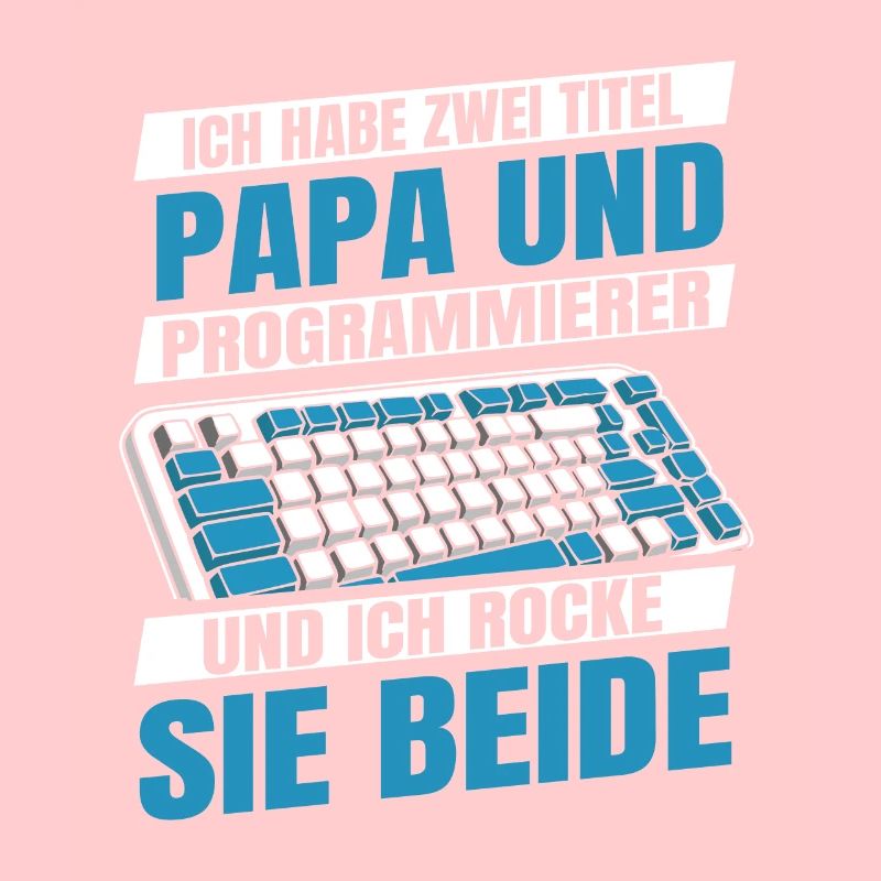 Entwickler Coder Programmierer Vater