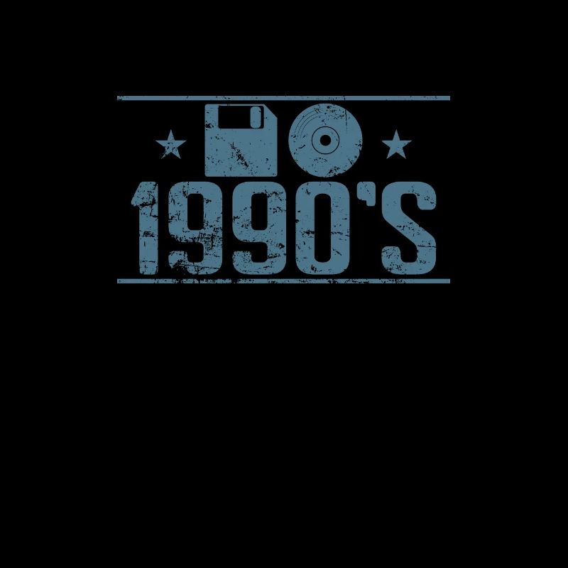 Floppy disk and CD 1990's retro memory module