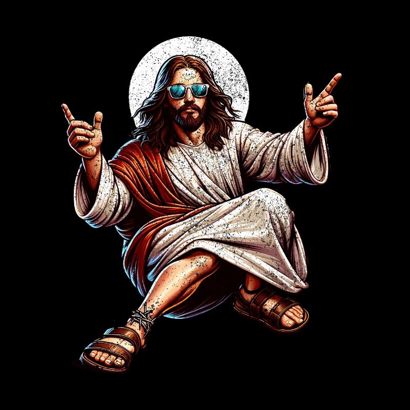 Tanzen Jesus Break Dancing Jesus Lustig Jesus t