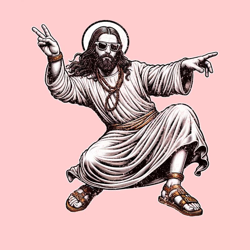 Tanzen Jesus Break Dancing Jesus Lustig Jesus t