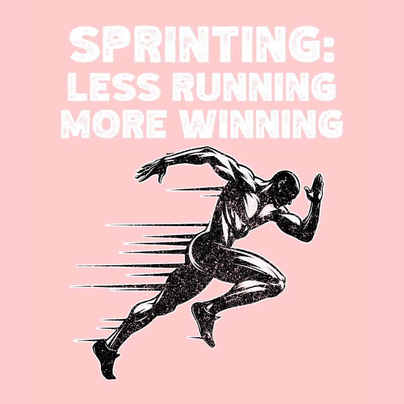Bahnläufer Sprinter Sprint 100m Sprinter