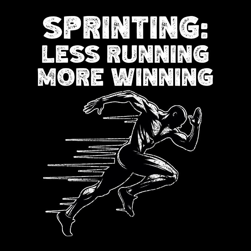 Coureur sur piste Sprinter Sprint 100m sprinter