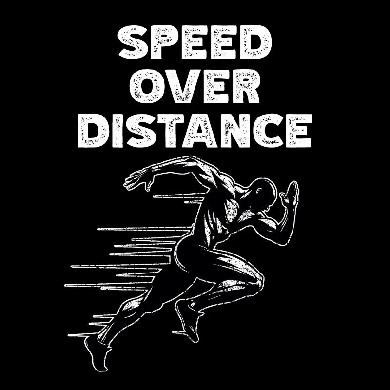 Coureur sur piste Sprinter Sprint 100m sprinter
