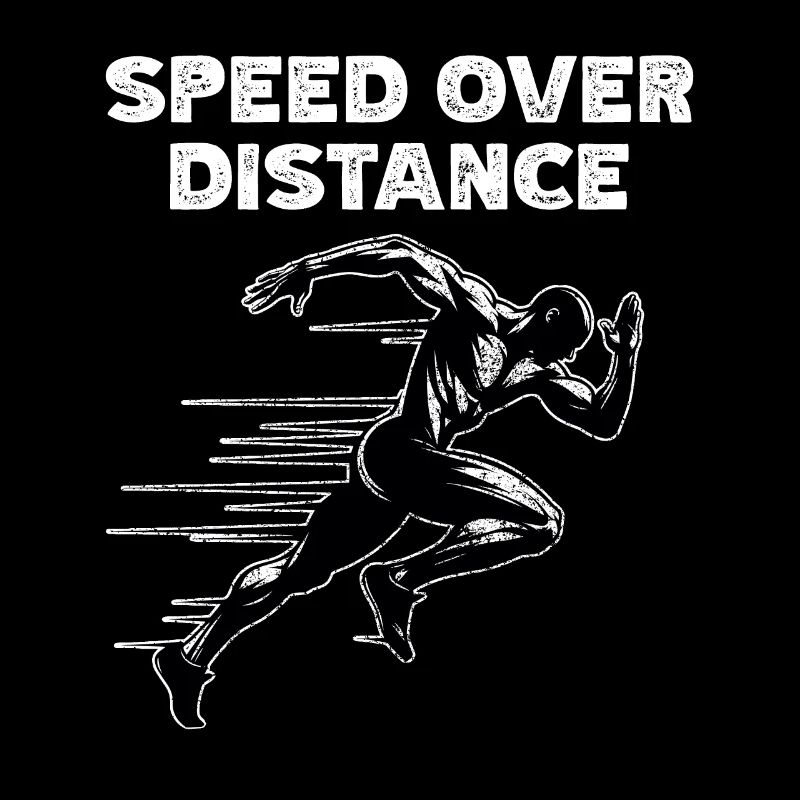 Coureur sur piste Sprinter Sprint 100m sprinter