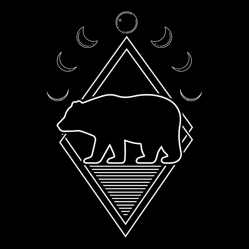 Bear Brown Bear Moon Phases