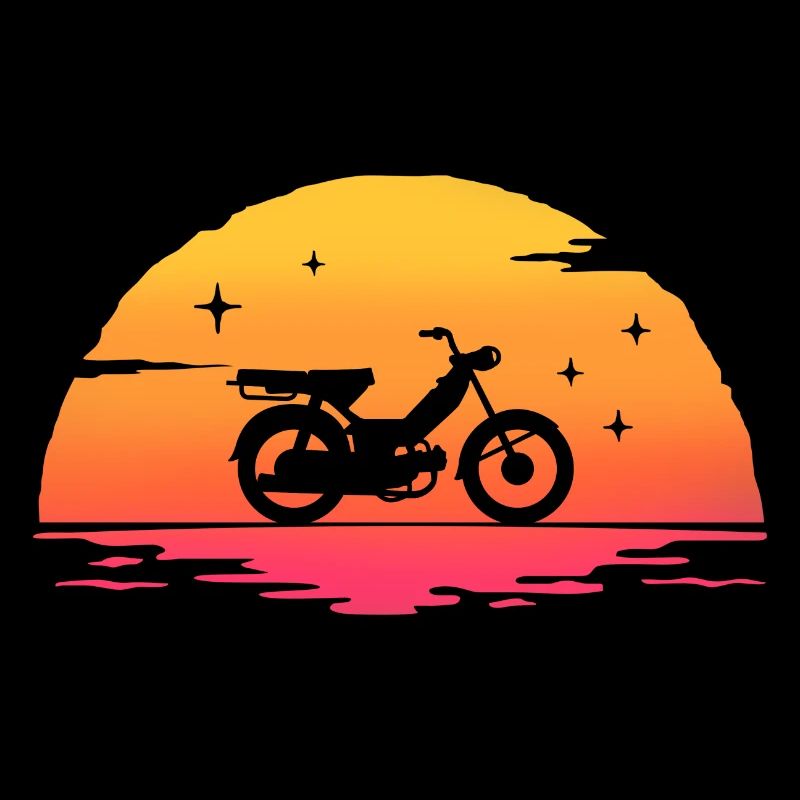sunrise mob mobylette cyclomoteur moped