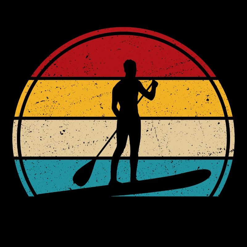 Rétro paddle paddle surf paddle surf paddle surf