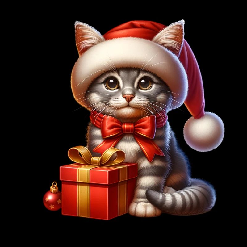 Chat de Noël