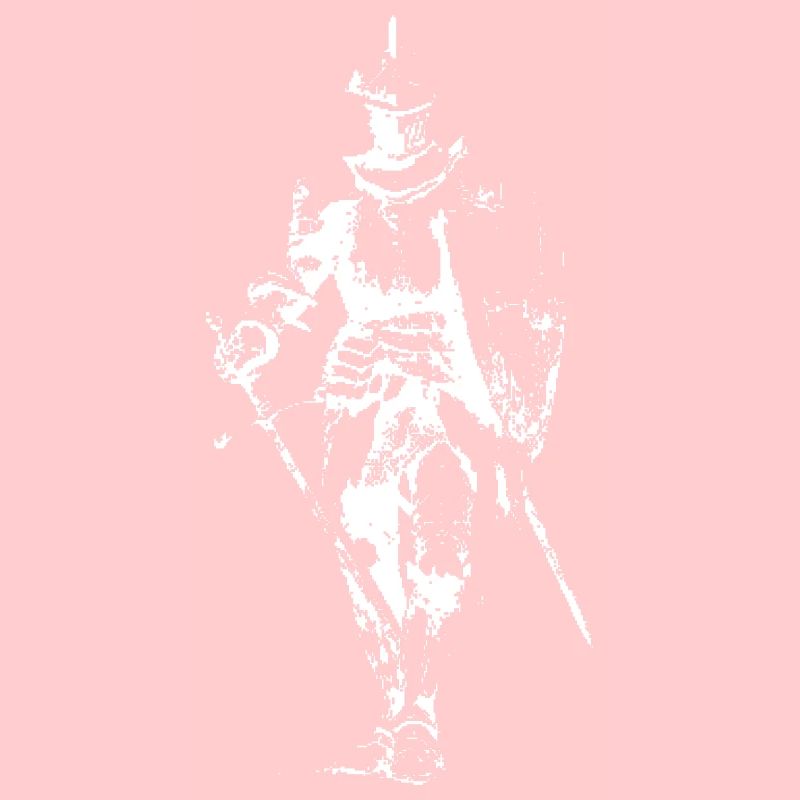 Silhouette du Chevalier Noir