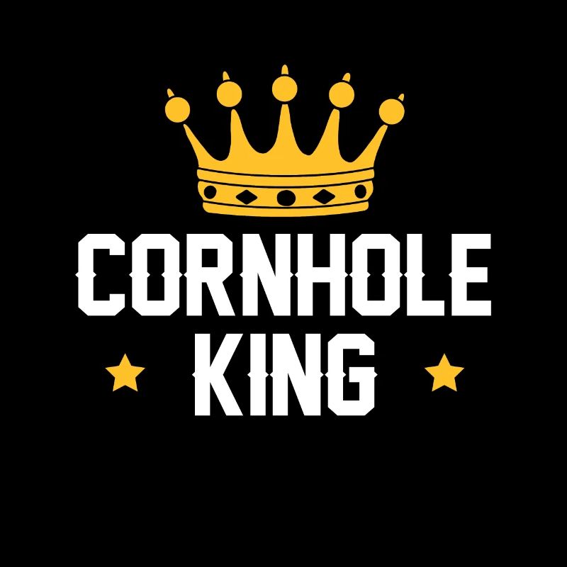 Cornhole King Shirt Geschenk