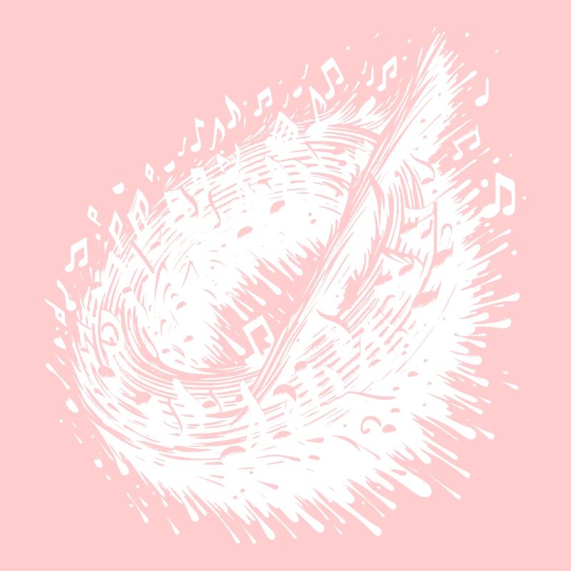 Cercle de notes de musique circulaire