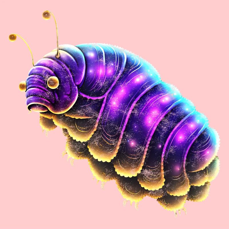 Tardigrades, Space, Tardigrade Cosmos Distressed