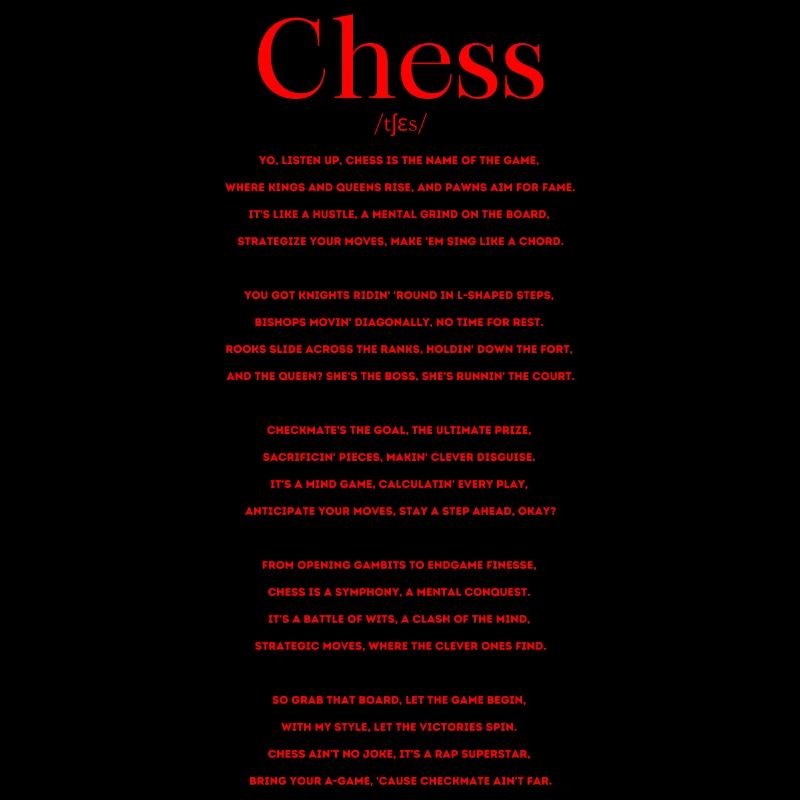 Schach Definition Rap