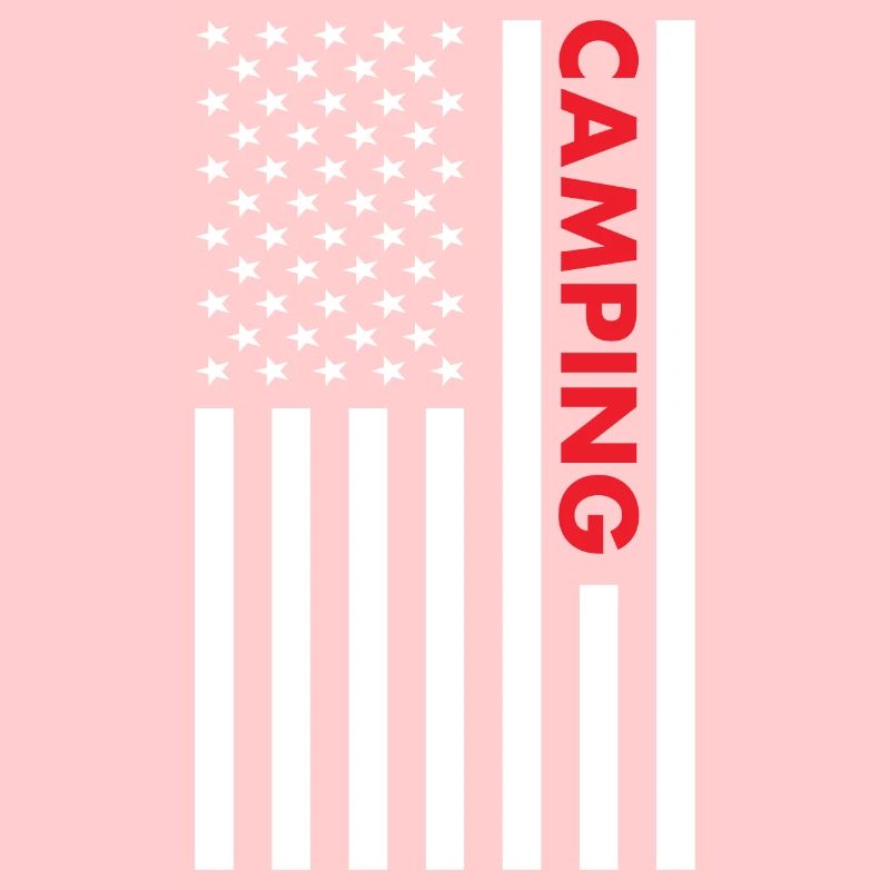 Camper Us Drapeau Camping