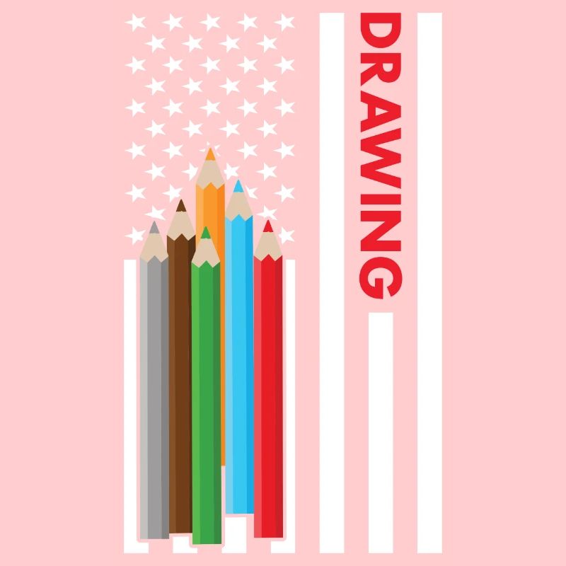 Tiroir Us drapeau dessin