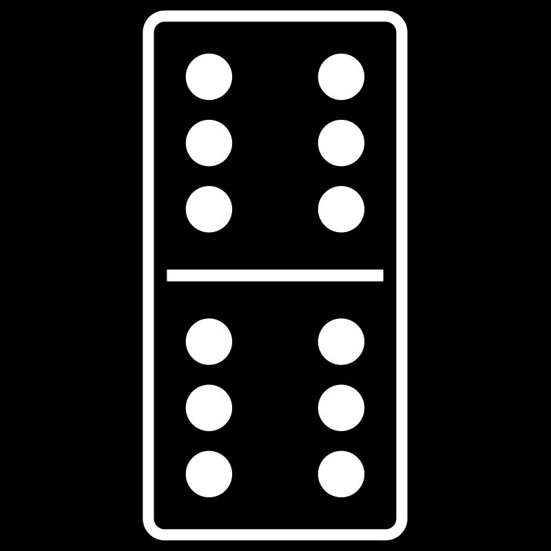 DOMINO STONE 6:6 - VARIABLE COLOR - VECTOR DESIGN!