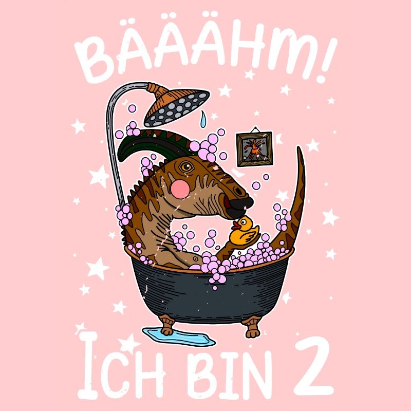 Urzeit Parasaurolophus Dino Kinder Spruch Geschenk