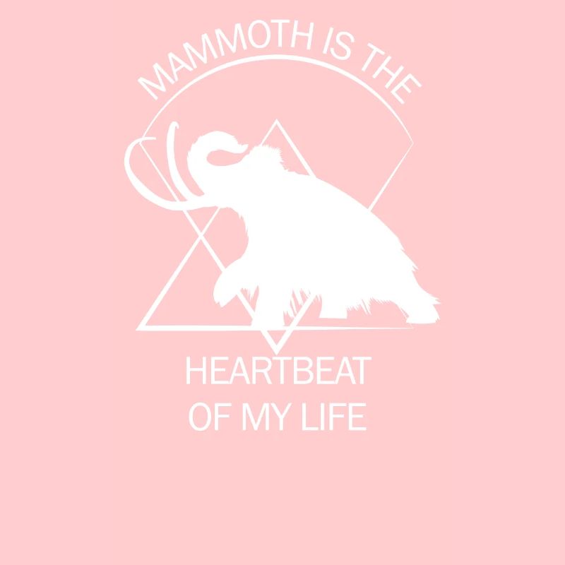 Funny Mammoth Stone Age Ice Age Design Prehistoric
