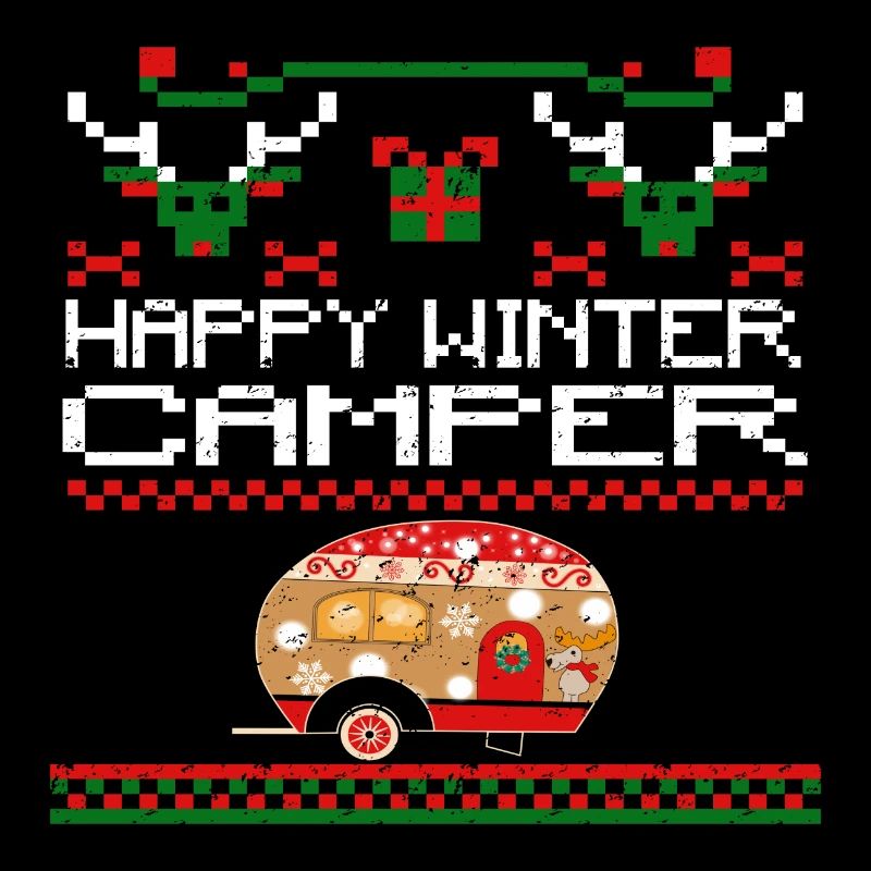 UGGLY HAPPY WINTER CAMPER