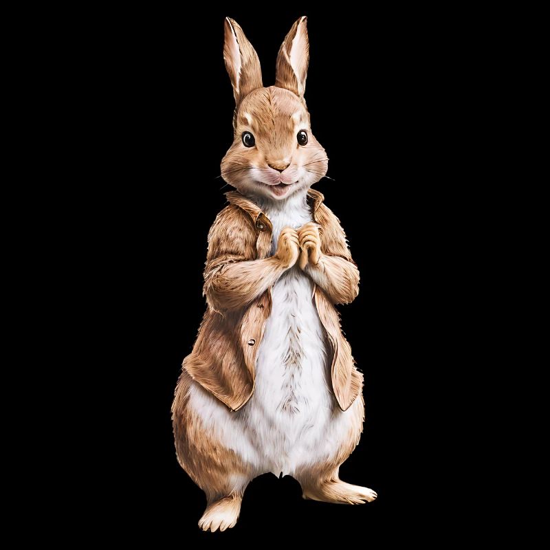 Cute bunny brown 14