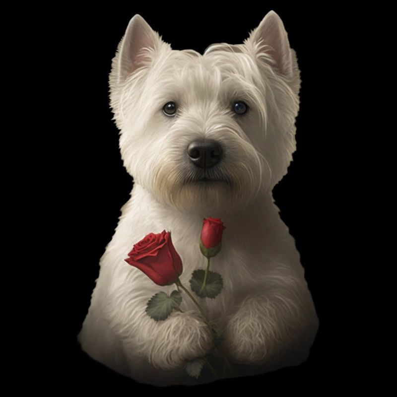 Westie Saint-Valentin