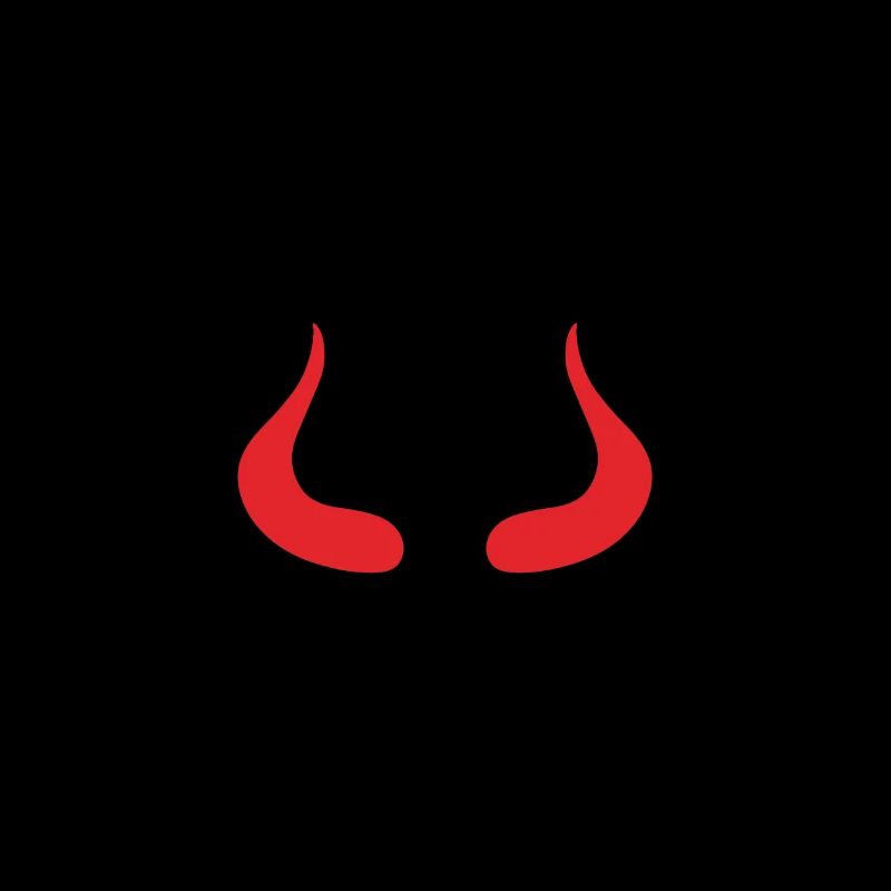 Symbole de cornes de diable